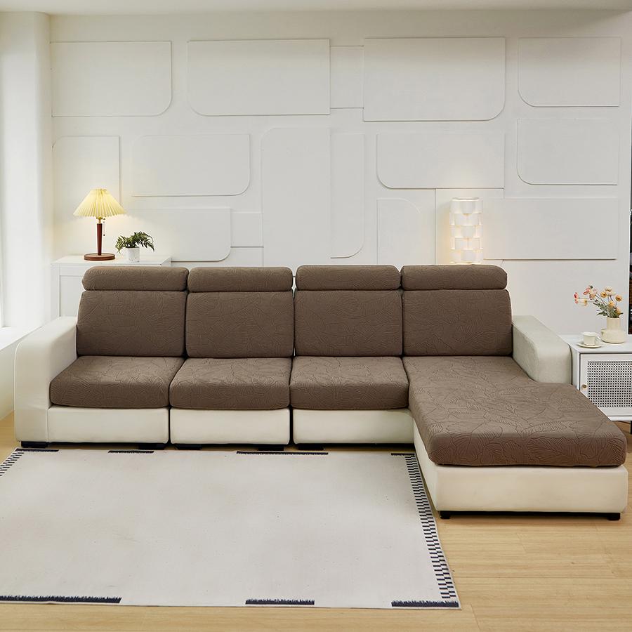 New Jacquard Sofa Cushion Cover Four Seasons High Elastic Pet-Friendly Anti-Dirt Sofa Protector All Season For Living Room