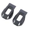 1 Para Zatrzask Maska Zamek Zaczep Pokrywa Wspornik Styl Włókna Węglowego Odporny na Blaknięcie Odporny na Zarysowania Sportowy
