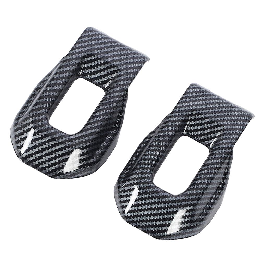 1 Para Zatrzask Maska Zamek Zaczep Pokrywa Wspornik Styl Włókna Węglowego Odporny na Blaknięcie Odporny na Zarysowania Sportowy