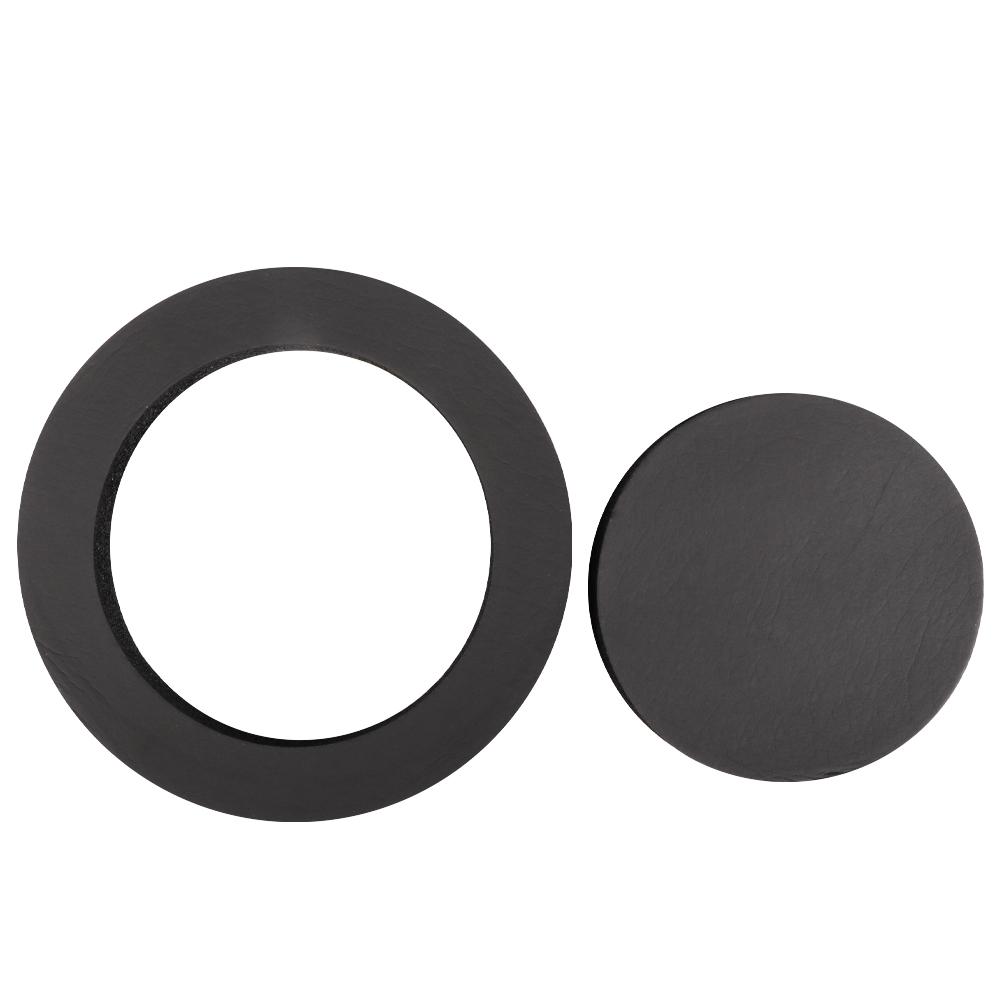 4Pcs 6.5 Inch Universal Car Speaker Foam Ring Soundproof Acoustic Seal Pad Strong Self-Adhesive Auto Door Audio Enhancer Heat Shields 2