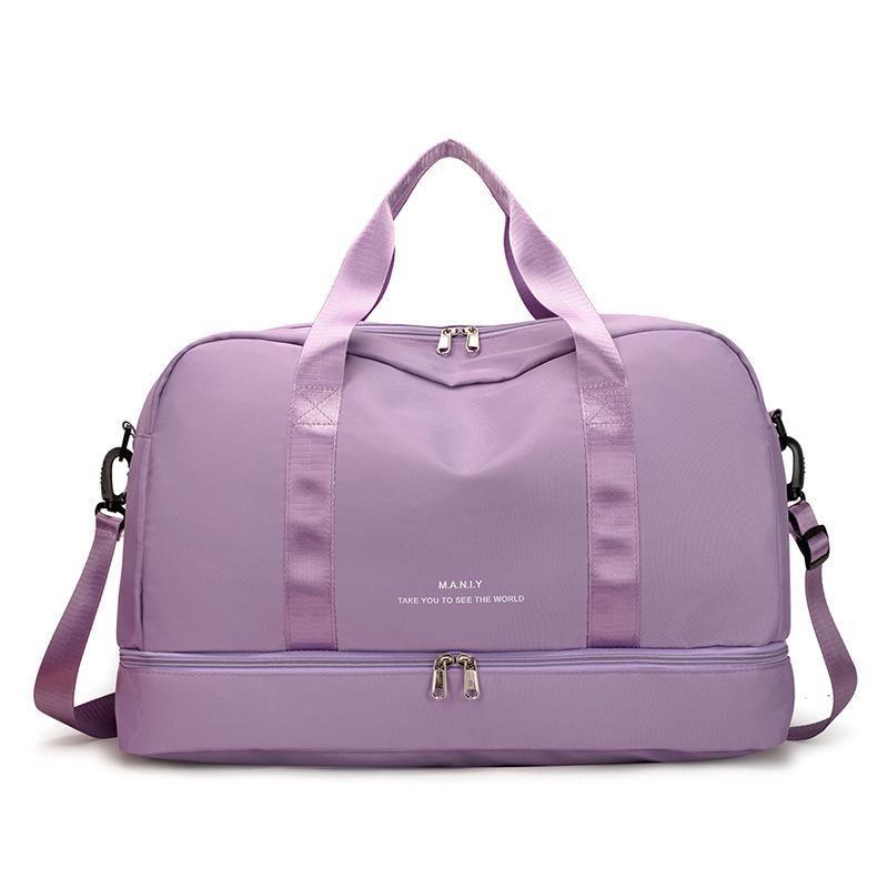 Large Capacity Travel Bag for Men and Women - Perfect for Short Business Trips, Gym, and Sports