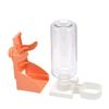 500ml Hanging Water Feeder Bottle for Small Animal Automatic Plastic Water Bottle Dispenser Hanging Pet Feeder Drinker
