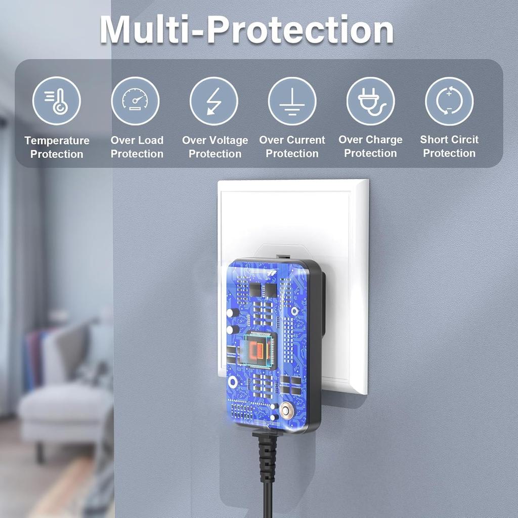 6V Battery Charger For Ride On Toys Universal 6 Volt Bumper Car Charger For Flybar Kidzone Best Choice Products SUV Dynacraft Huffy Electric Cars