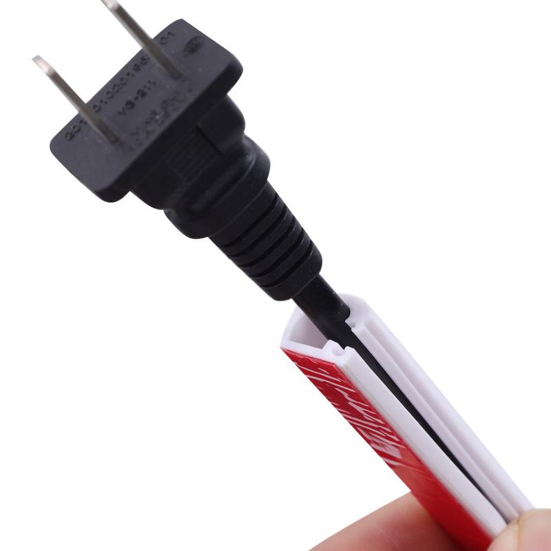 1PCS 1/2meters Flexible Floor Cable Cover Cord Self-Adhesive All Cord Hider Internet Wire Duct Duct Slot Cable Manage