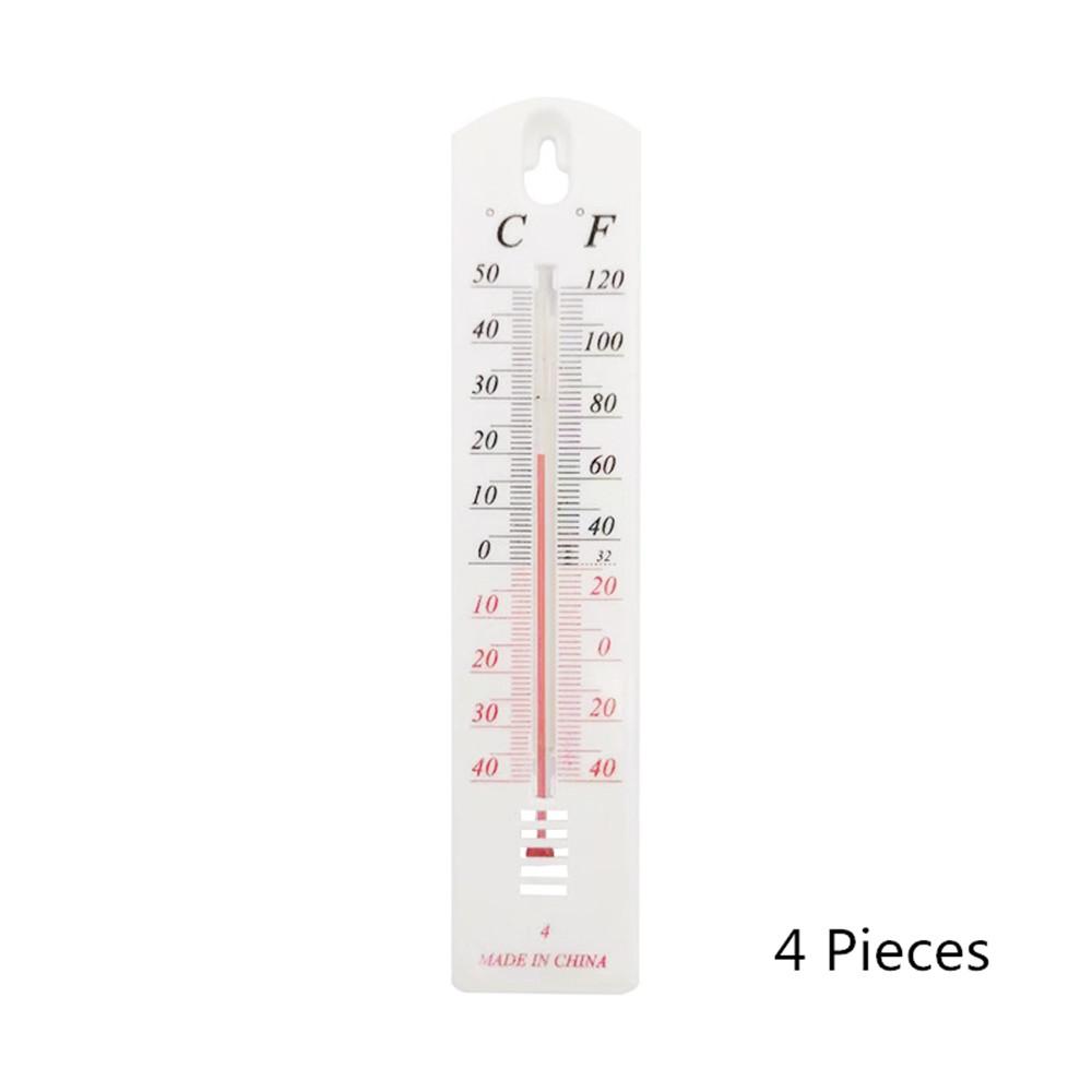 Durable 4Pcs Wall-mounted Thermometers Can Be Used In A Variety Of Places