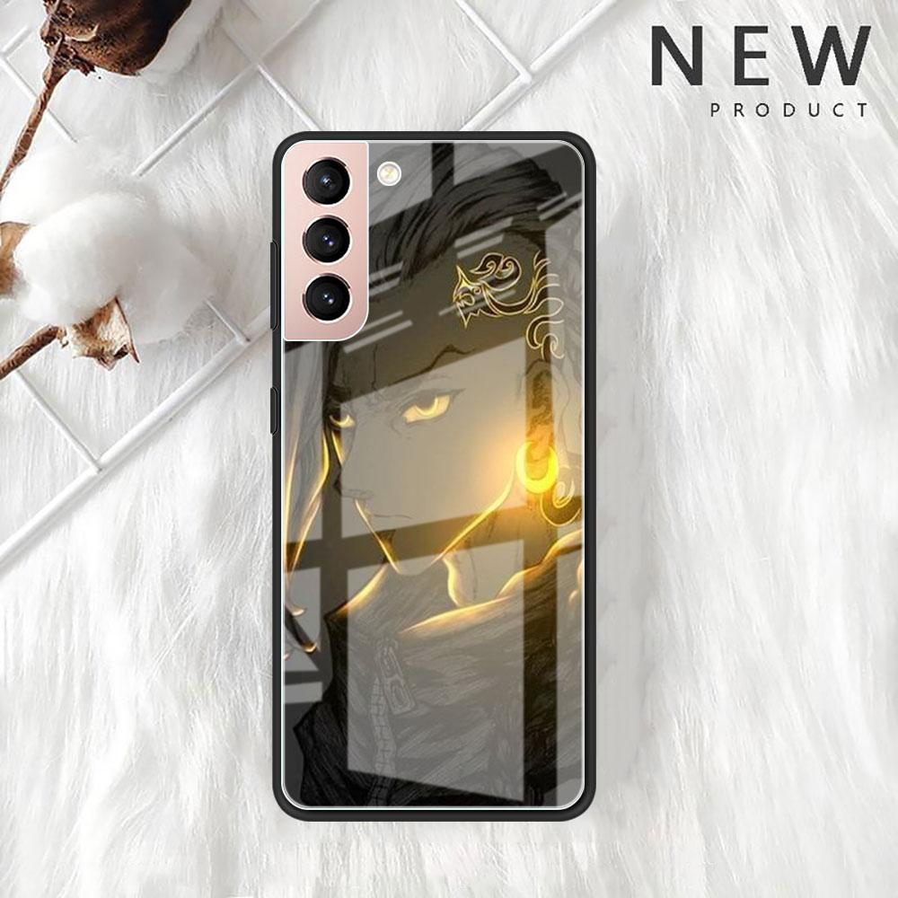 Tokyo Revengers Anime Glashülle für Samsung Galaxy S22 S20 FE S21 Plus Telefonabdeckung S10 5G S9 Note 20 Ultra 10 Lite Shell
