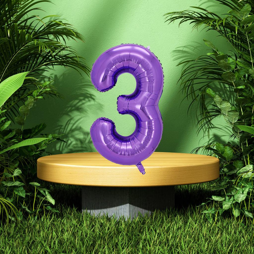 40 Inch Giant Number, Birthday , For Birthday Party Decoration, Kids Birthday Anniversary Party, Baby Christening Party