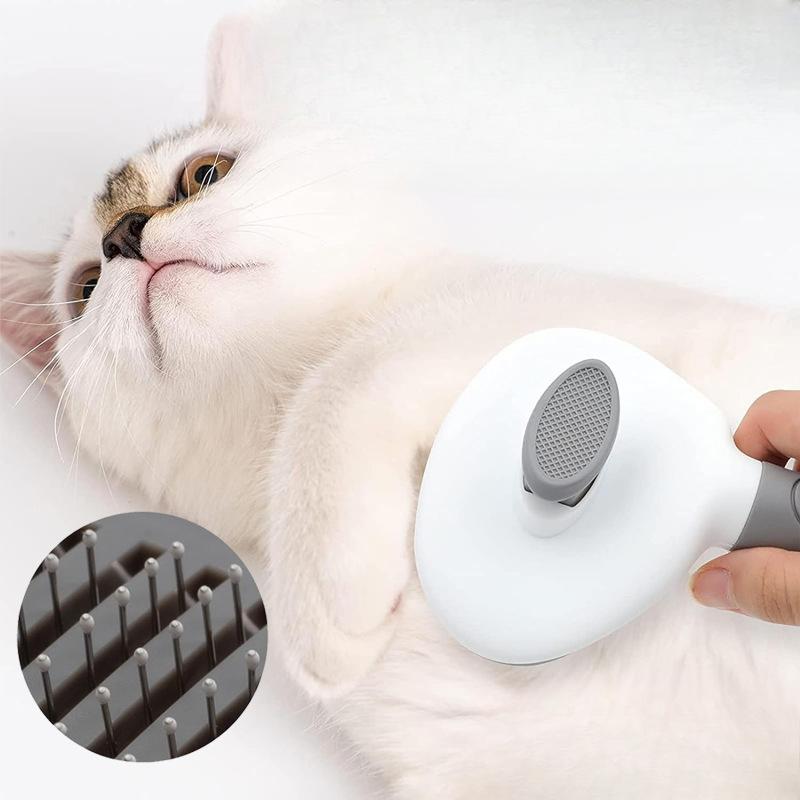 Dog Hair Removal Comb, Cat Comb, Dog Hair Cleaner, Floating Hair Remover, Teddy Bichon Frise Needle Comb, Fluffy Bathing Pet Supplies