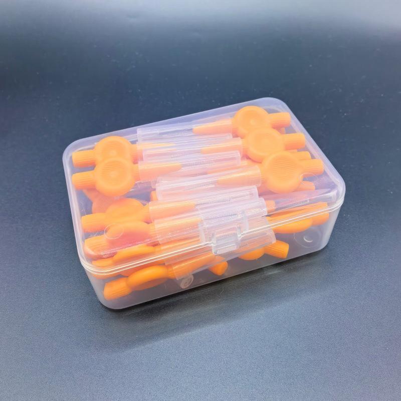 Interdental Round Gap Brush & Orthodontic Toothbrush for Oral Care