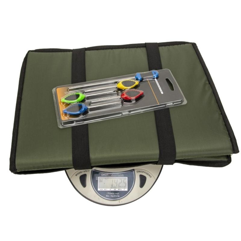 Foldable Carp Fishing Unhooking Mat Fish Protective Pad Landing Pad with Baiting Needle Outdoor Fishing Accessories