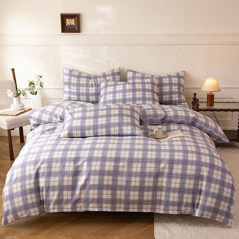 3 Piece 100 Percent Cotton Printed Duvet Cover Set With 2 Pillowcases Soft Skin Friendly Pure Cotton Bedding