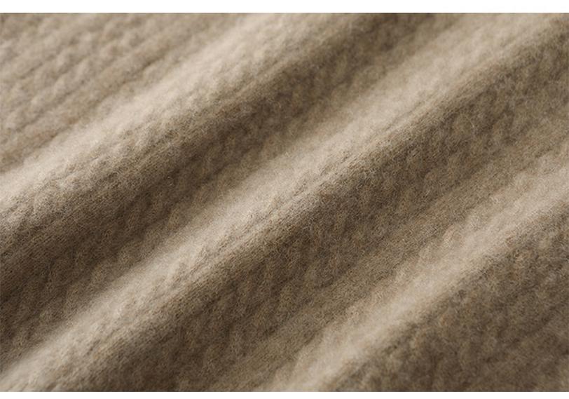 2024 Women's Wool Knit Vest - Autumn/Winter Sleeveless Round Neck Sweater Shawl