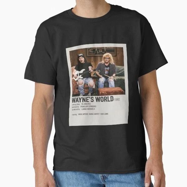 The Lazy Way To Waynes World Classic Tshirt Made In Usaaus Tshirt S2xl S