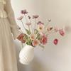 Artificial Pink Iceland Poppy Vase Decoration for Home or Living Room