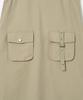 Milo Woman Buckle Strap Mini Dress [Beige]