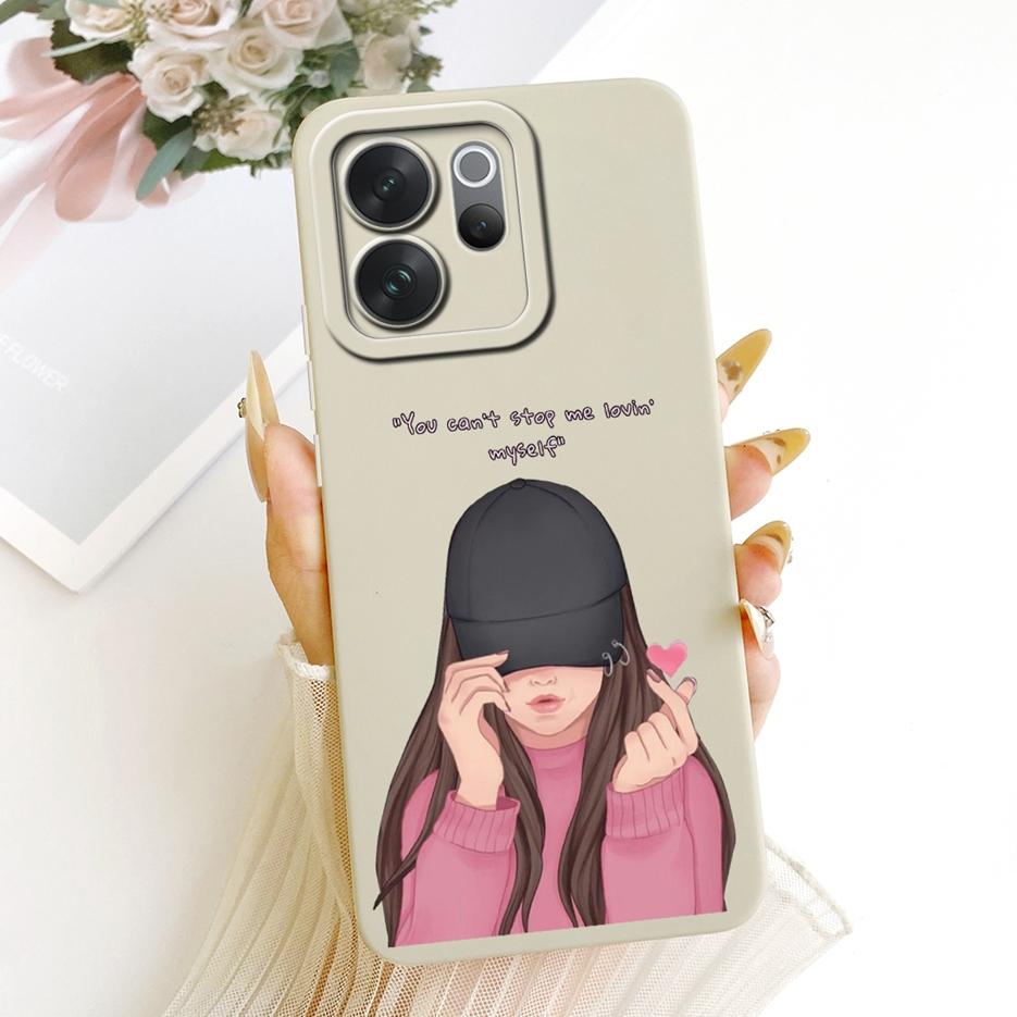 For Vivo V70 5G Case V2538 Luxury Art Painted Cover Soft Silicone Case For Vivo V70 Elite V2548 V 70 VivoV70 FE V70FE V2550 Bags