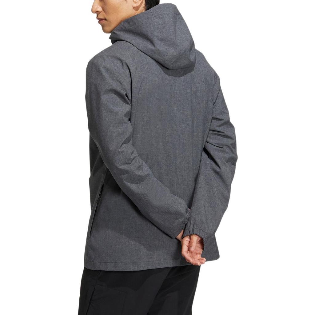 Adidas Jackets Men's Gray Hooded Moderate Other HN2029