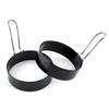 1/3/5 Stück Edelstahl Eierkochform Verdickte Pfannkuchenform zum Eierbraten Antihaft-Eierbrater-Werkzeuge Küchenhelfer