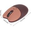 DIWOSHE Wireless Mouse with Cute Cat USB Medium Popular for Women and Compatible with and Brown Design, Wireless, Quiet, Battery-Operated, Optical,