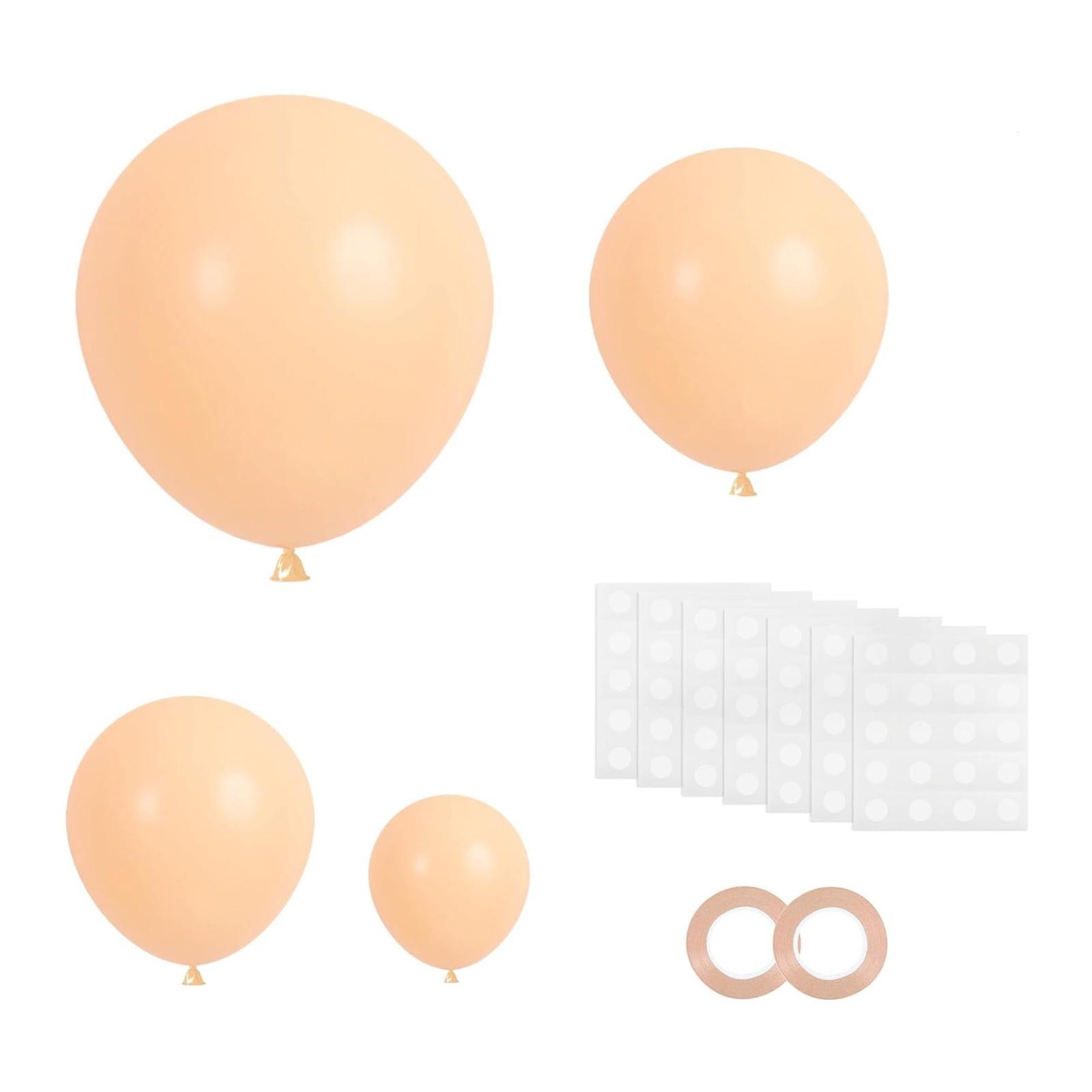 

129 Pieces Of And Arch Set, Gold Birthday Decoration, Suitable For Women And Girls, Light Chrome Plated Gold Latex , Weddin One Size