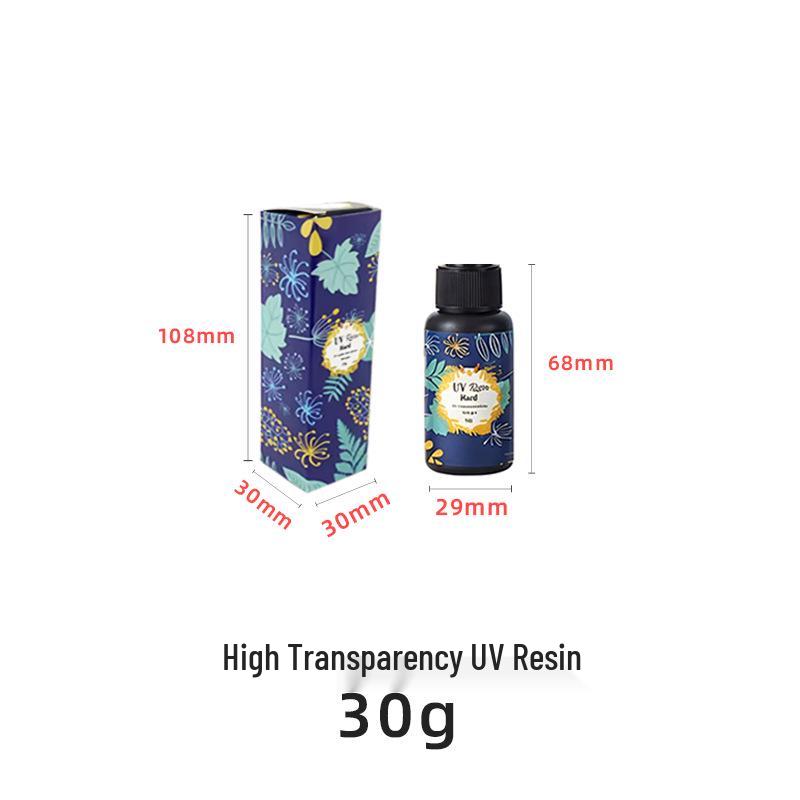 High Transparency Low Odor Quick-Dry UV Resin for DIY Shrink Plastic and Ultraviolet Curing Projects