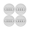4 Pezzi Decalcomanie Metalliche per Mozzo Ruota Auto Accessori Adesivi Per Audi A1 A2 A3 A4 A5 A6 A7 A8 Q1 Q2 Q3 Q4 Q5 Q6 Q7 Q8 TT B8 C6 B9