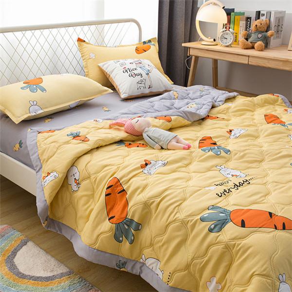 Pătură de primăvară, vară, cuvertură, cuvertură spălată, aer condiționat, pătură moale și subțire, pături reci, respirabile