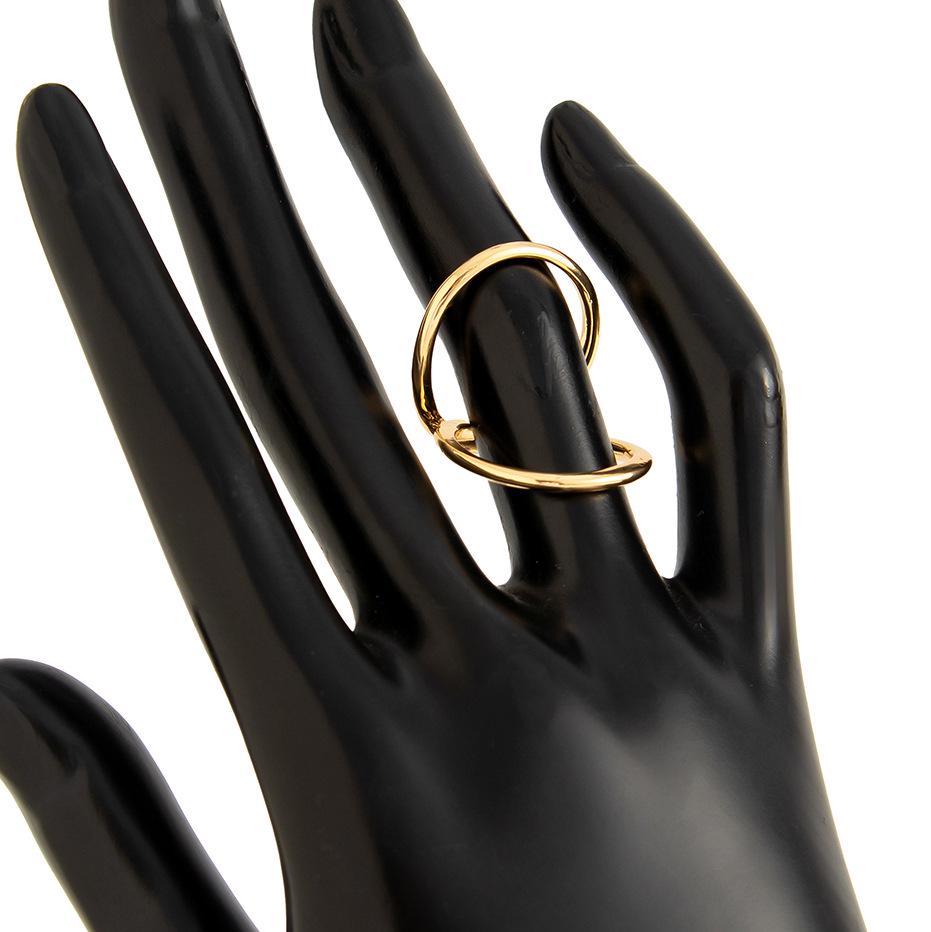 Europäischer & Amerikanischer Punk Metall Offener Armreif: Retro, Breites Unregelmäßiges Armband für Frauen