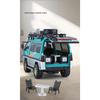 1/24 Mitsubishi Delica Mini Off Road VAN RV Alloy Car Model Sound and Light Children's Toy Collectibles Birthday Gift