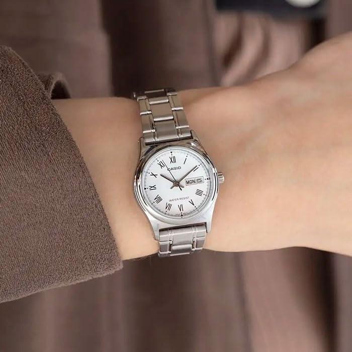 Casio Watch LTP-V006D-7BUDF Silver
