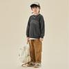 Duoduo Boys' Cotton Blend Round Neck Pullover
