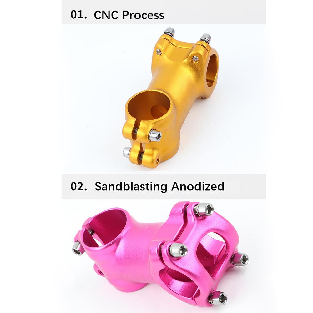 7 Degree 60mm Kids Balance Bike Stem Wear-resistant Shock-resistant Compatible For K P S B Toddler Bike (28.6mm X 25.4mm)