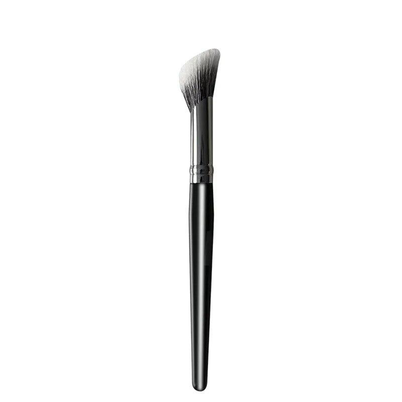 Slanted Cheek Blush Powder Highlight Makeup Brush Soft Goat Hair Cosmetic Tool Medium-sized Multi-purpose for Sculpting