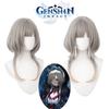 Genshin Impact Sandrone Cosplay Wig Gradient Short Hairpiece