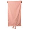Solid Color Beach Towel Microfiber Quick Dry Striped For Kid Women Travel Camping Picnic Mat Pool Towel Portable Sea Surf Poncho