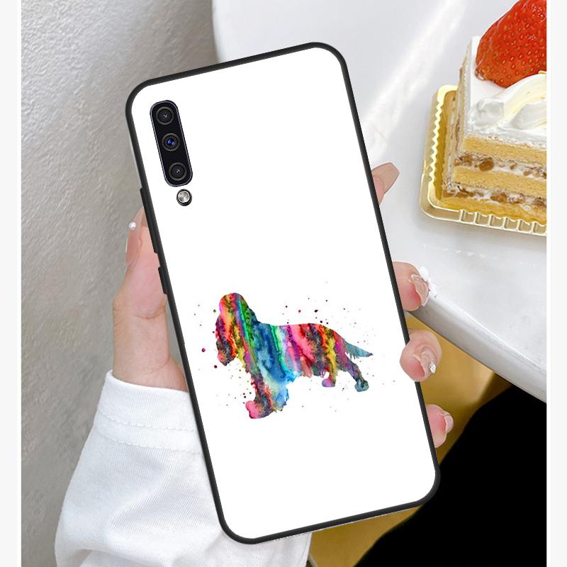 Housse Coque Chien Épagneul Cocker Anglais Pour Samsung A22 A12 A32 A42 A52 A72 A51 A71 A50 A70 A20e A21S A20S A52S Fundas