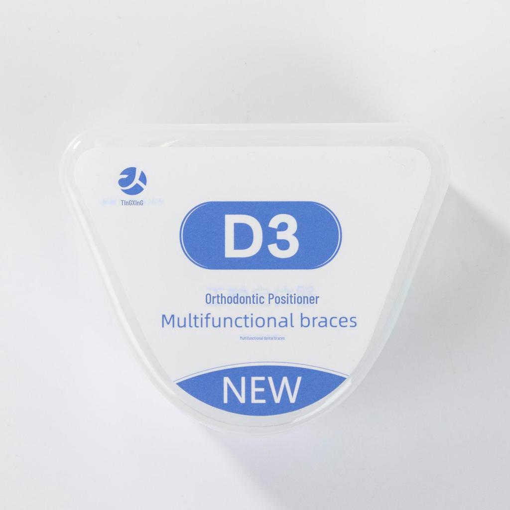 Adult Teeth Corrector Silicone Retainer for Buck Teeth, Night Use, Anti-Grinding, Unisex