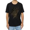 Marvel Boys Black Panther Gold Head T-Shirt