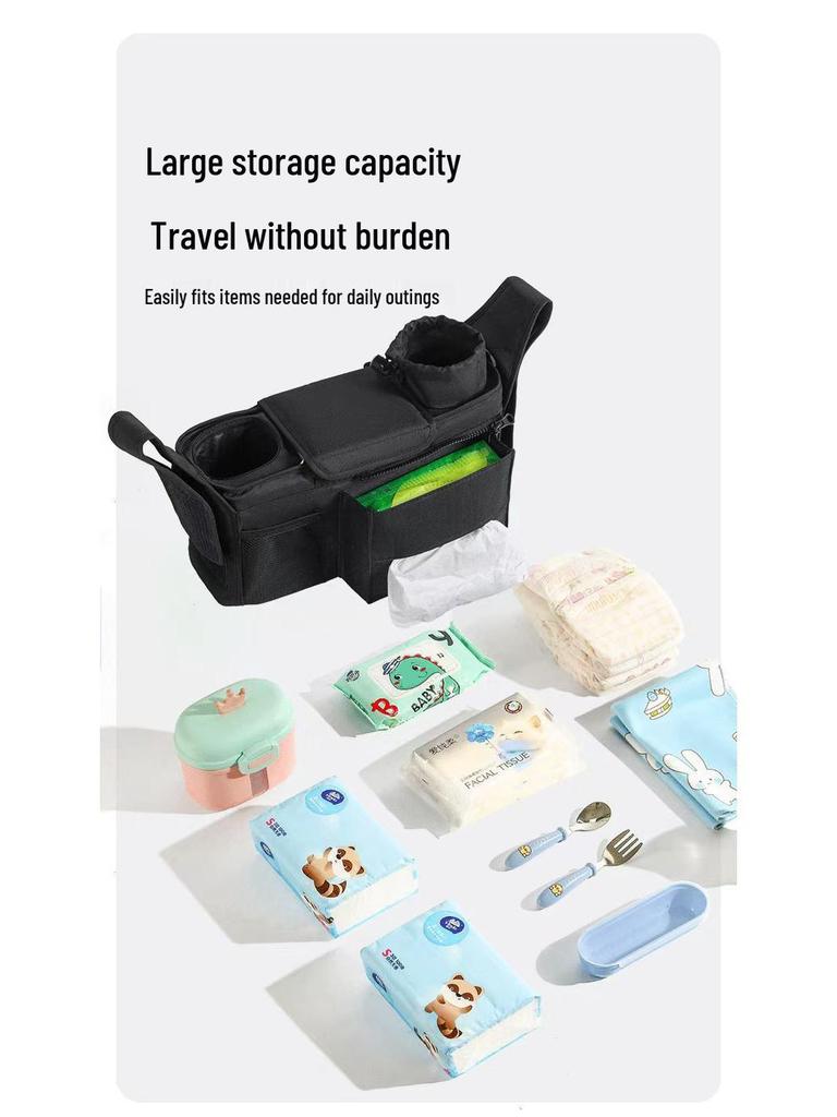 Universal Stroller Organizer: Hot-Selling Hanging Storage Bag and Basket Accessories