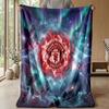 Manchester United Theme Blanket Soft Flannel Blanket Plush Throw Blanket Cozy Sofa Bed Blanket for Home Decor
