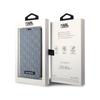 Karl Lagerfeld Booktype Saffiano Monogram - Etui Iphone 14 Pro (Srebrny)