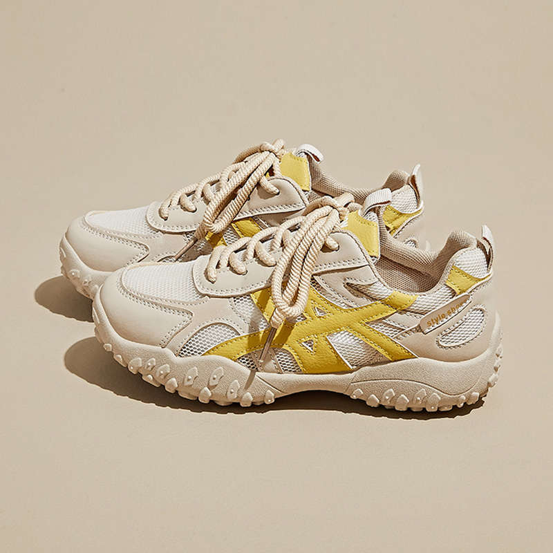 

Mesh breathable Forrest Gump shoes women s new summer versatile casual running sports shoes women s 40 бежевый