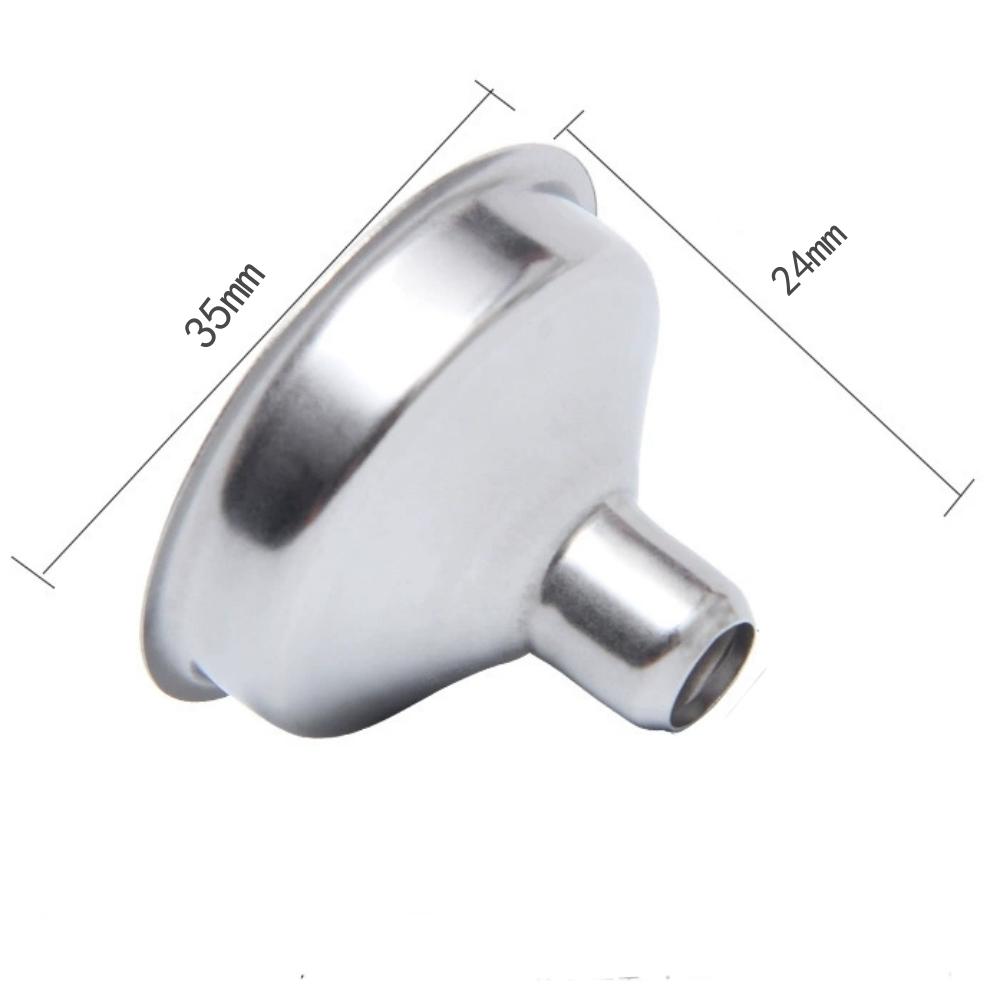

100pcs Stainless Steel Mini Hip Flask Funnel Wine Pot Filler for Flasks Bottles
