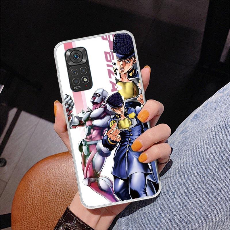 JoJo Bizarre Adventure Anime Phone Case For Xiaomi Redmi Note 15 14 13 12S 12 11 Pro Plus 14S 11S 11E 10 10S 11T 5G Personalized