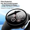 Screen Protector for Google Pixel Watch 3 41/45mm 3D Curved Screen Protector Ultra-HD Full Coverage Protective Film For Pixel Watch 4 41/45mm