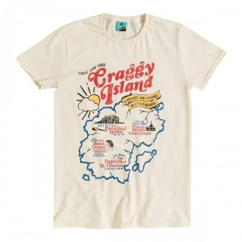 Father Ted Unisex Adult Inspired Craggy Island Map T-Shirt