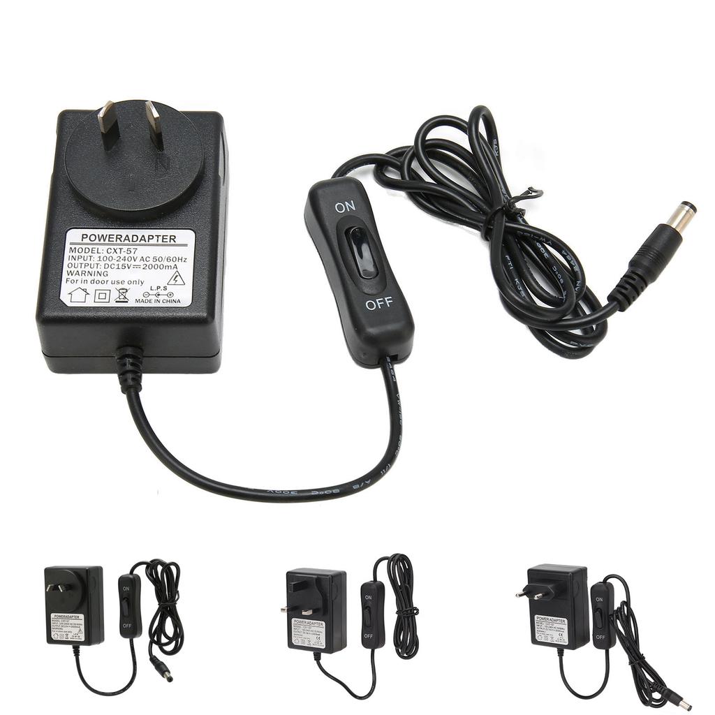 Foam Cutter Power Adapter 15V 2000mA Strong Plasitc Metal Wire Control Hot Wire Cutter Adaptor