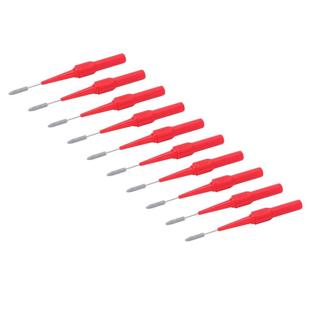 10pcs 26.010 0.7mm Test Probe Set 4.0mm Socket Piercing Probe for Testing Equipment