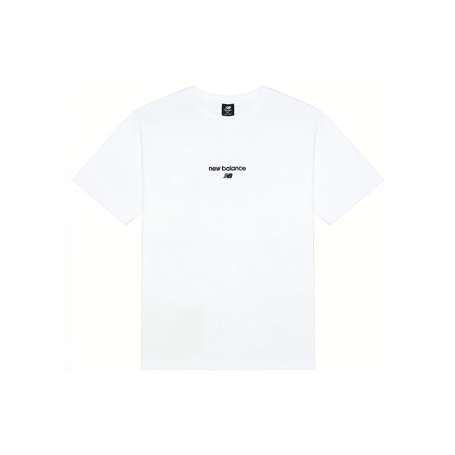 New Balance Logo T-Shirt Asia Sizing White Unisex AMT22354-WT XXL