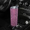 500ml Diamond Crystal Car Bottle Stainless Steel Water Bottle Bling Rhinestones Vacuum Flasks Coffee Cup Tumbler Car Accessories